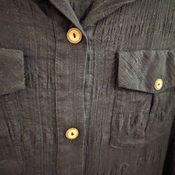 ‼️ CLEARANCE Dotti black, adjustable sleeve top, size 2X - Picture 6 of 10